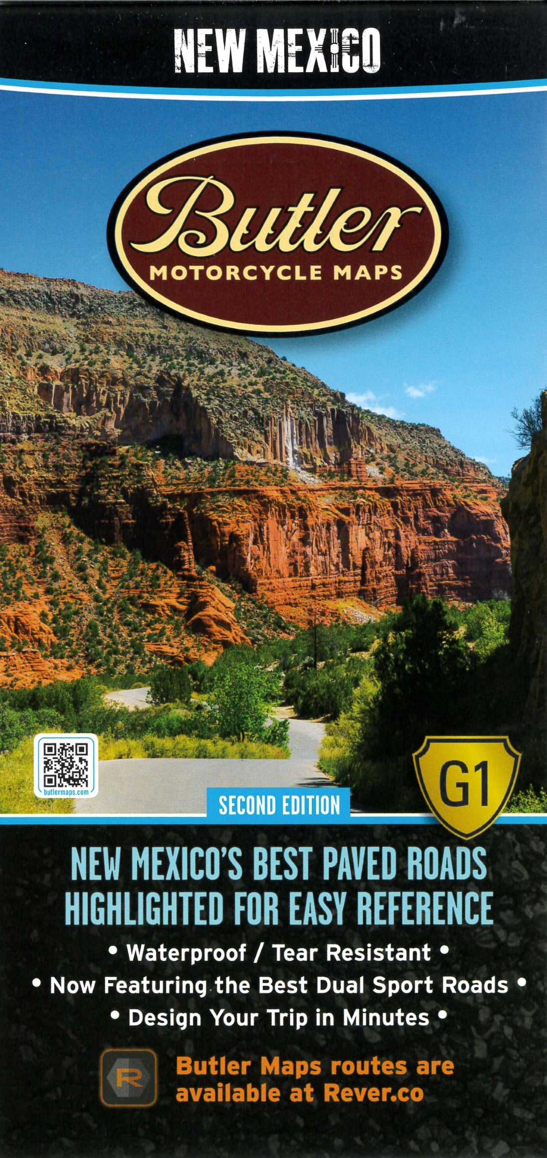 New Mexico G1 Motorcycle Map