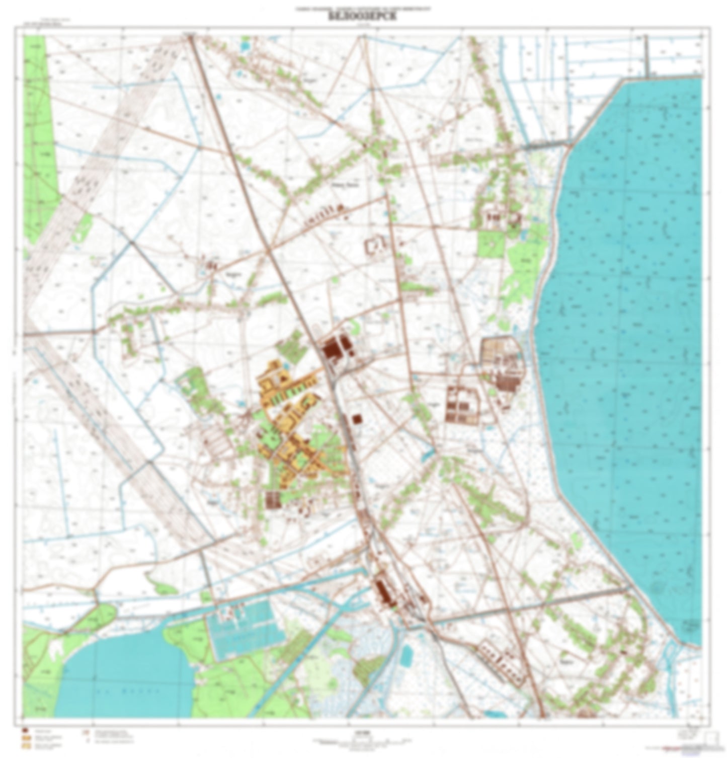 Byelaazyorsk (Belarus) - Soviet Military City Plans