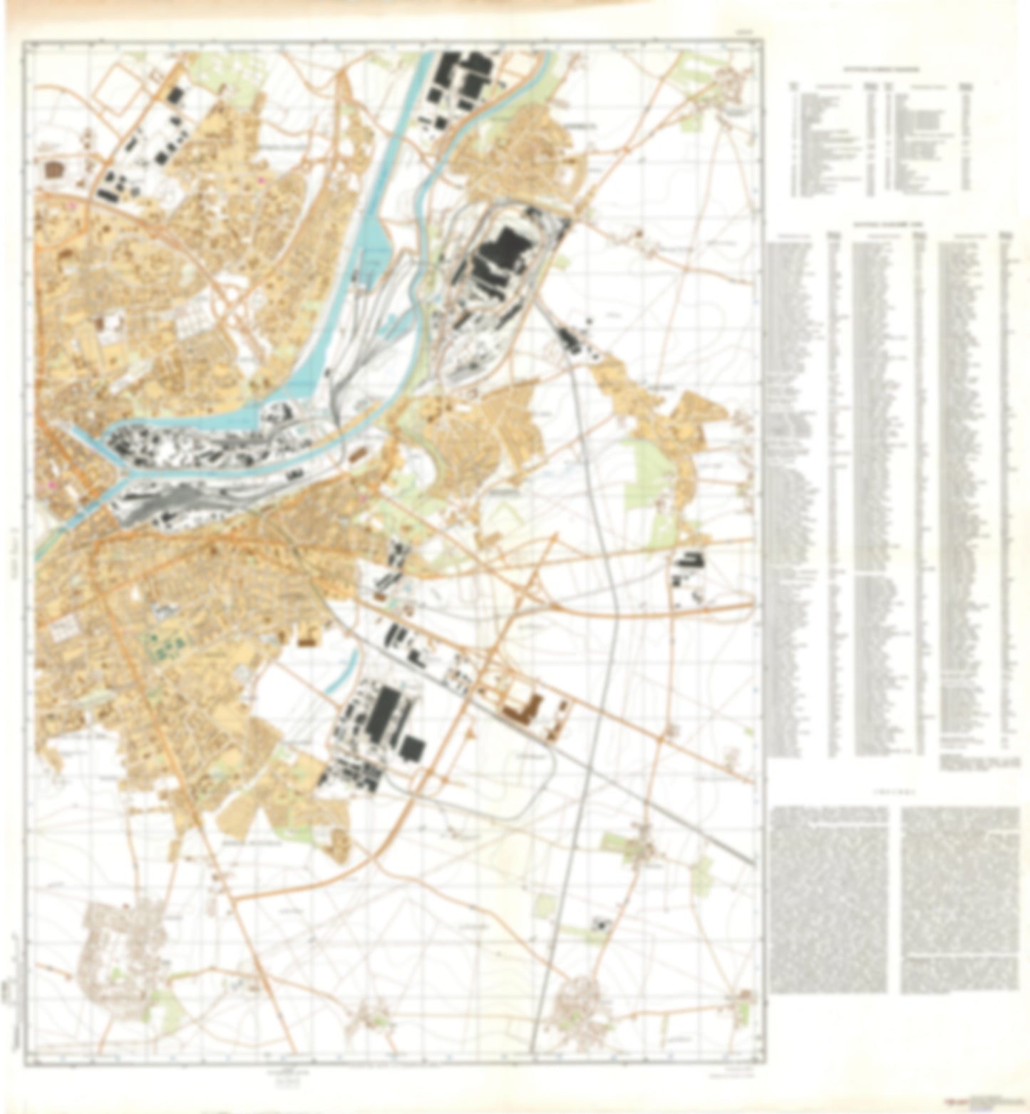 Caen 2 (France) - Soviet Military City Plans