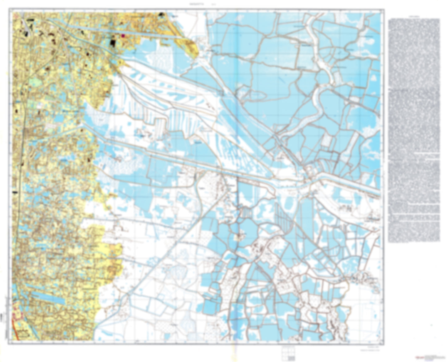Calcutta 6 (India) - Soviet Military City Plans