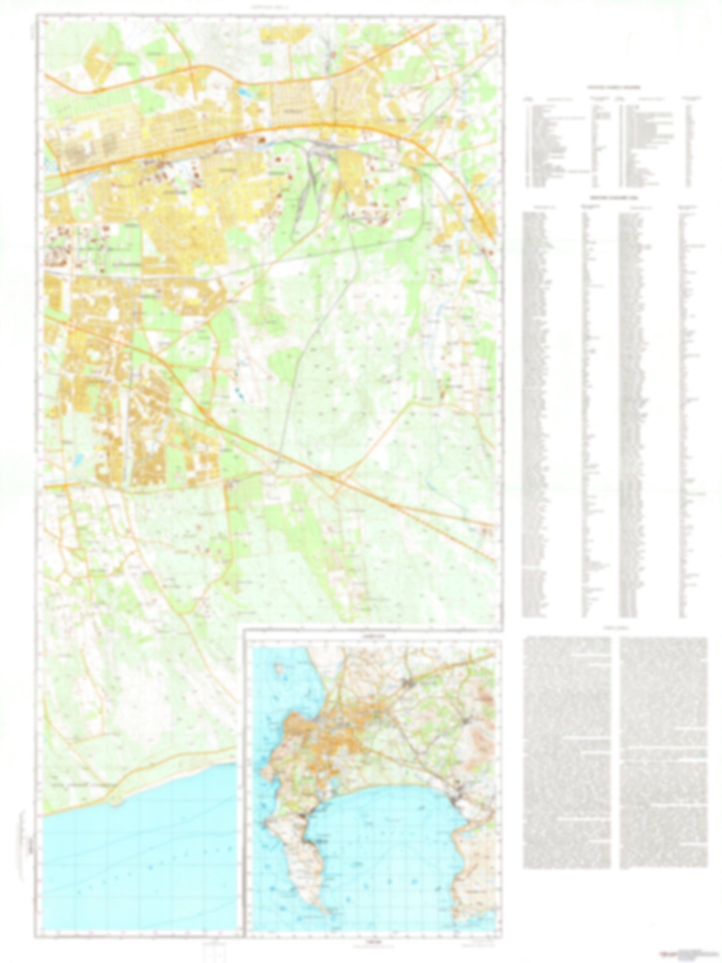 Capetown 2 (South Africa) - Soviet Military City Plans