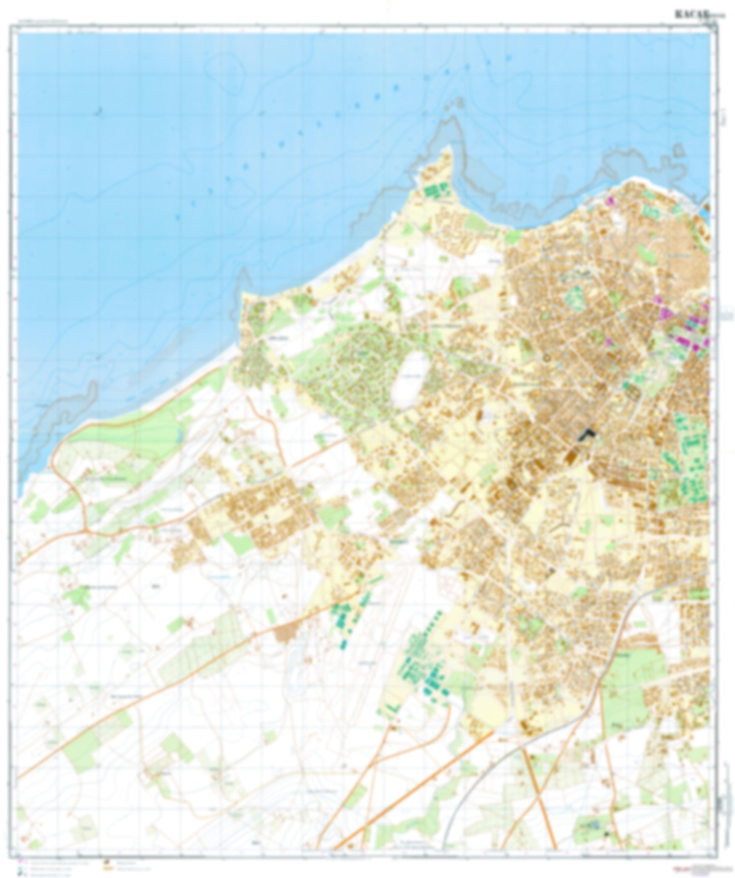 Casablanca 1 (Morocco) - Soviet Military City Plans