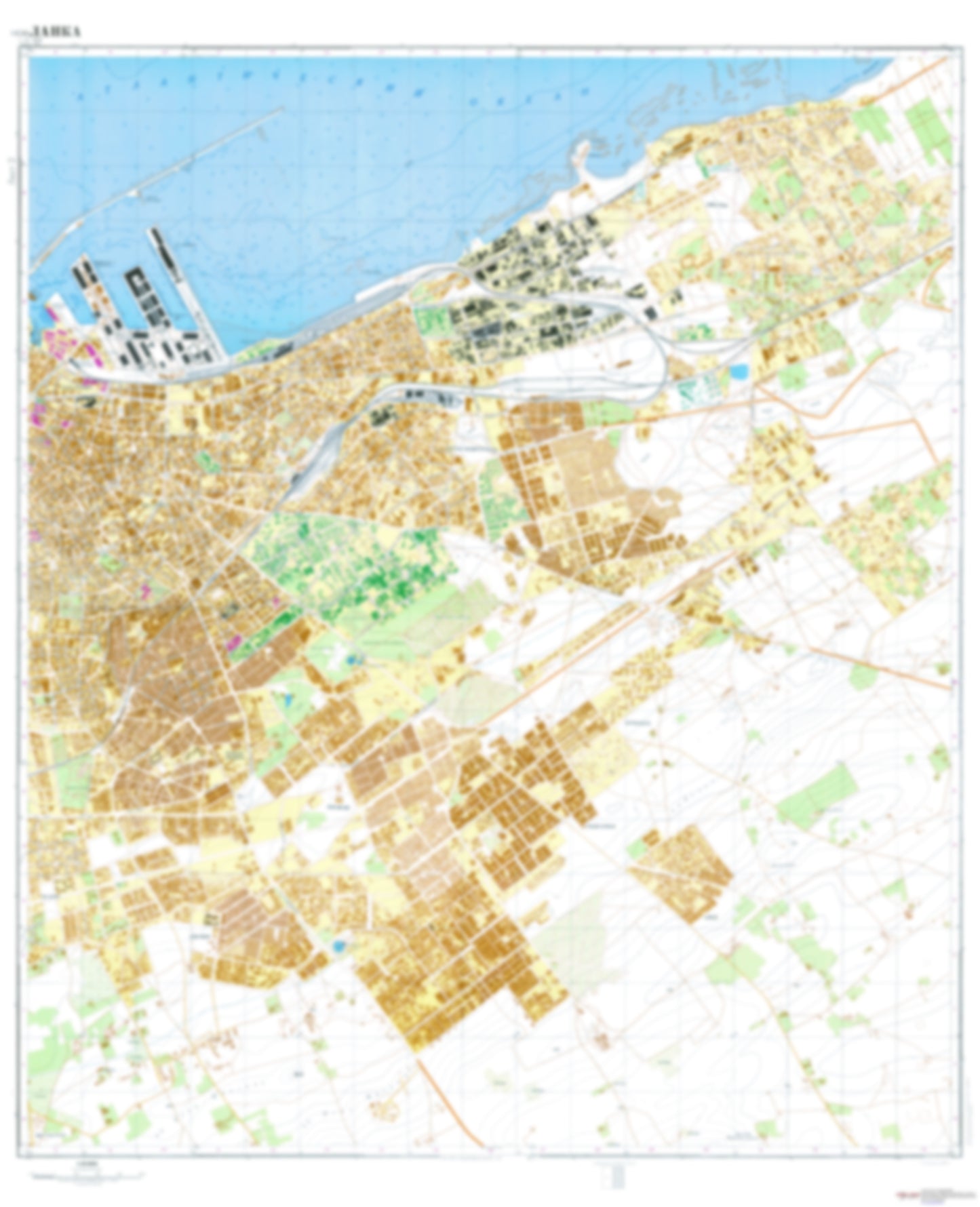 Casablanca 2 (Morocco) - Soviet Military City Plans
