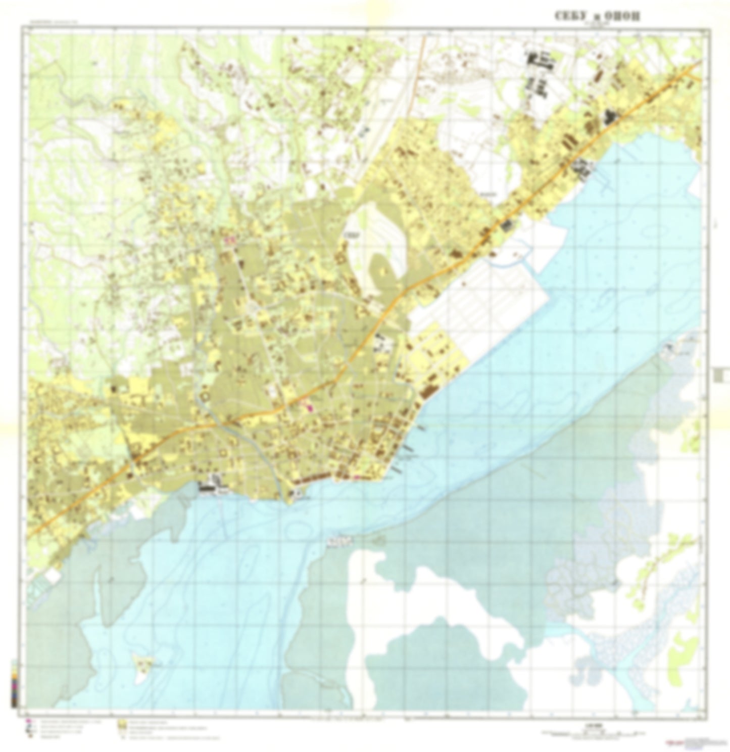 Cebu 1 (Philippines) - Soviet Military City Plans