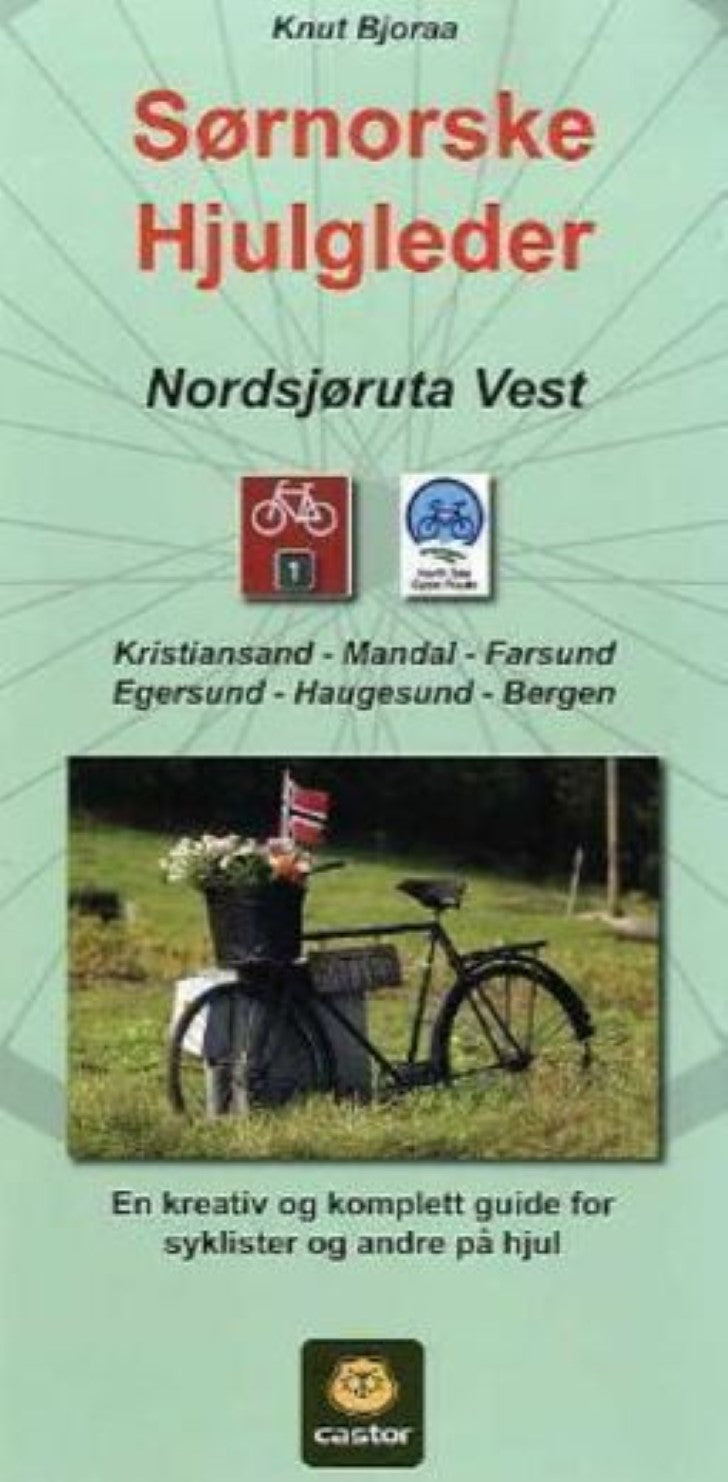 Nordsjoruta Vest Cycling Map