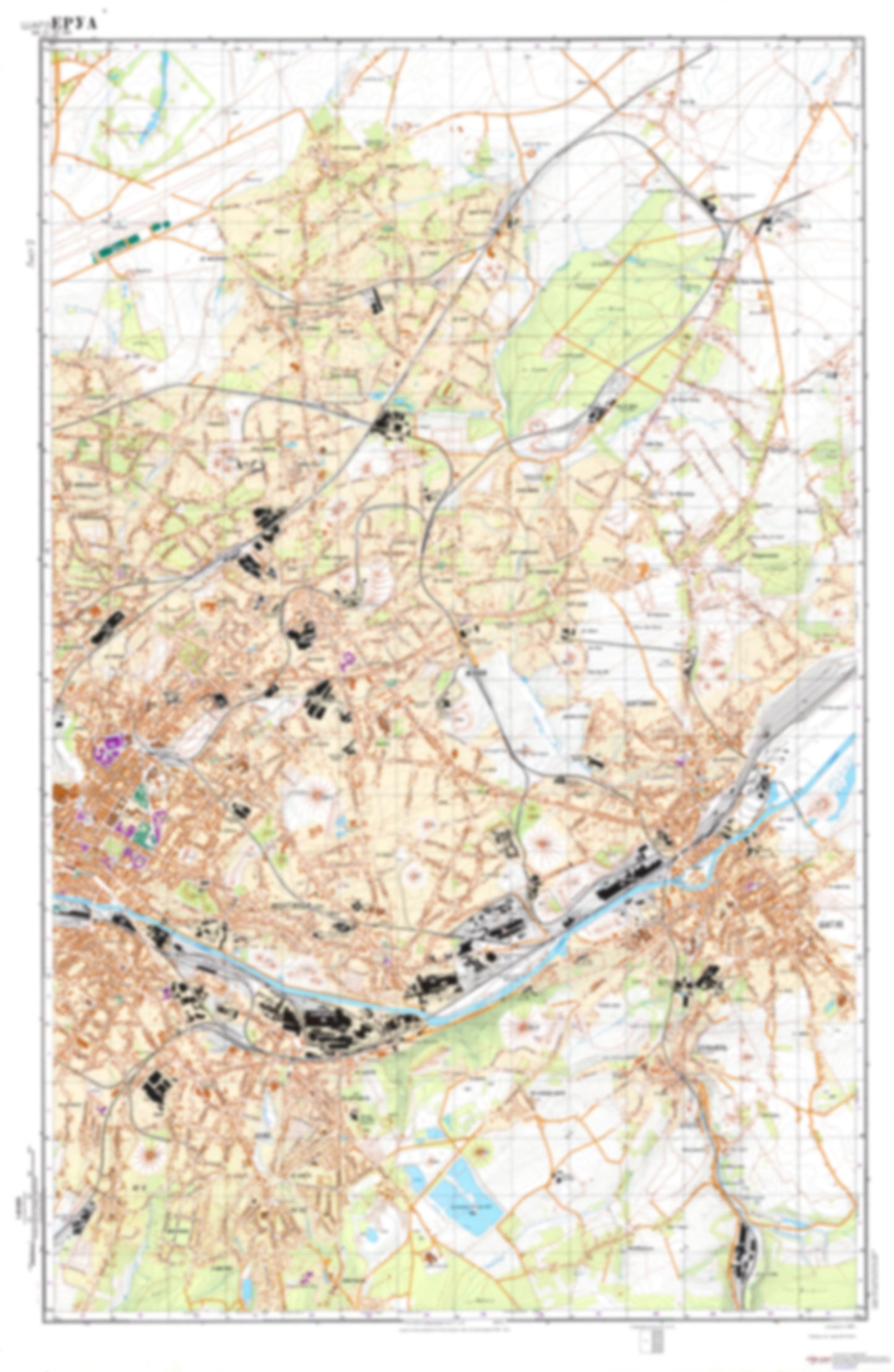 Charleroi 2 (Belgium) - Soviet Military City Plans