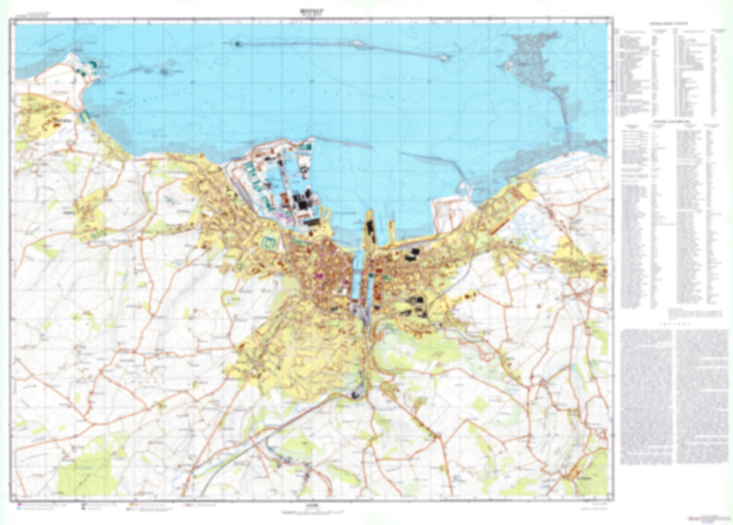 Cherbourg (France) - Soviet Military City Plans