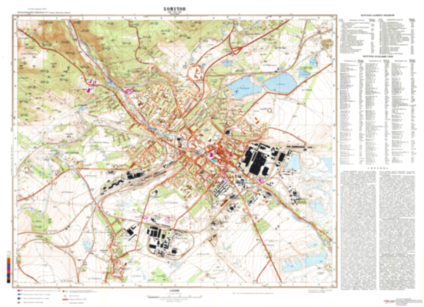 Chomutov (Czechia) - Soviet Military City Plans