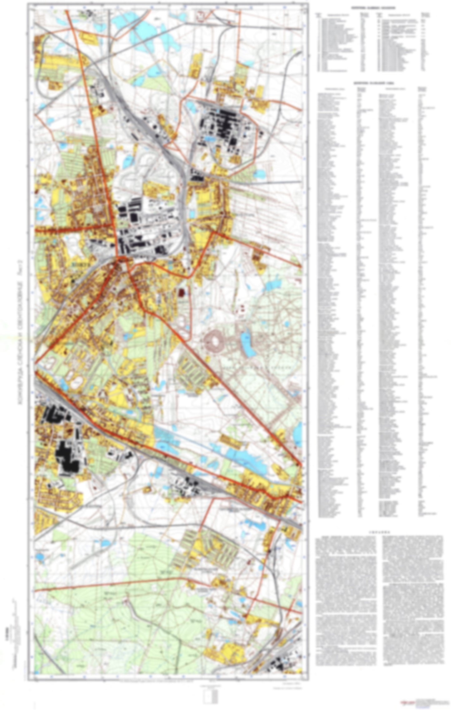 Chorzow, Ruda Slaska 2 (Poland) - Soviet Military City Plans