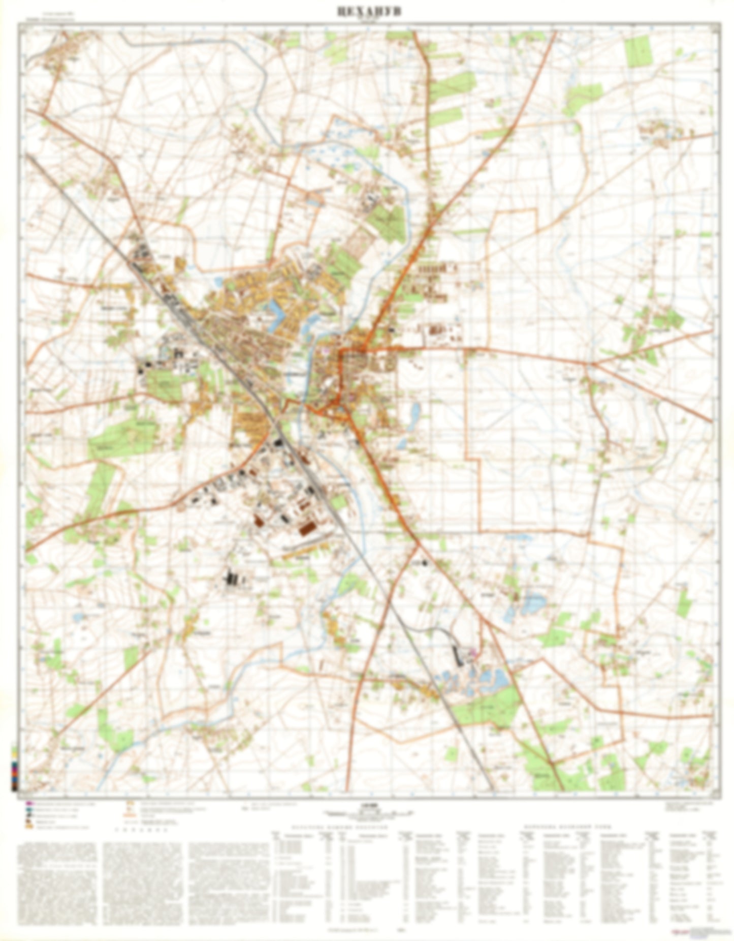 Ciechanow (Poland) - Soviet Military City Plans