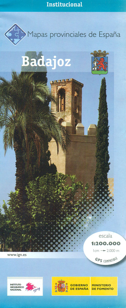 Badajoz Province Map