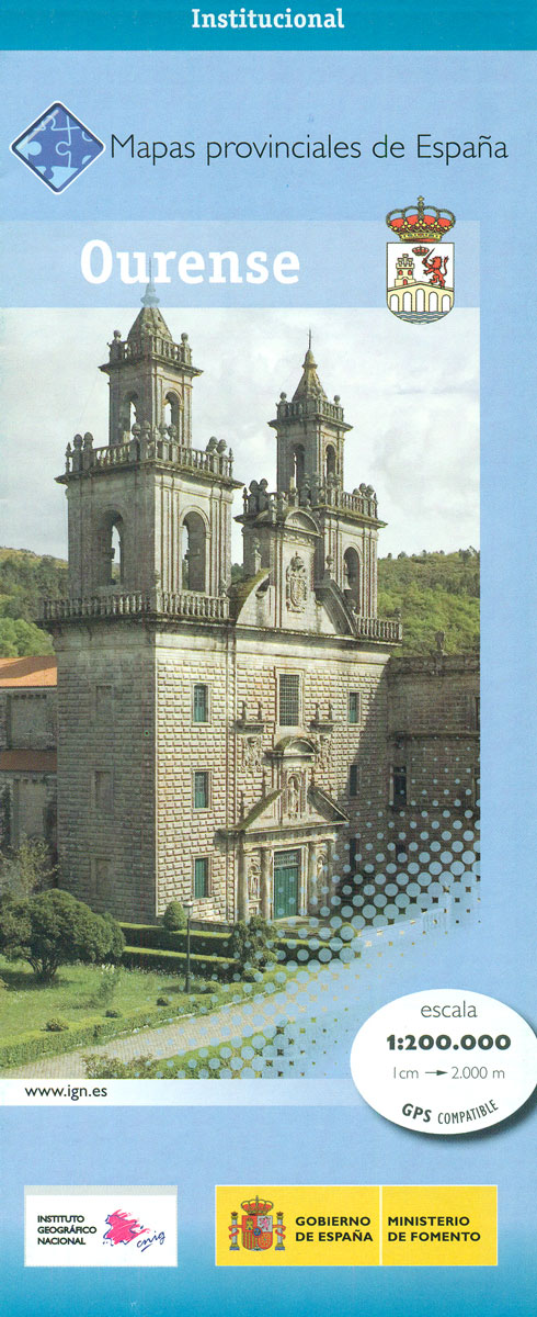 Ourense Province Map