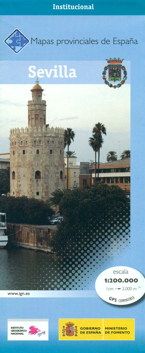 Sevilla Province Map