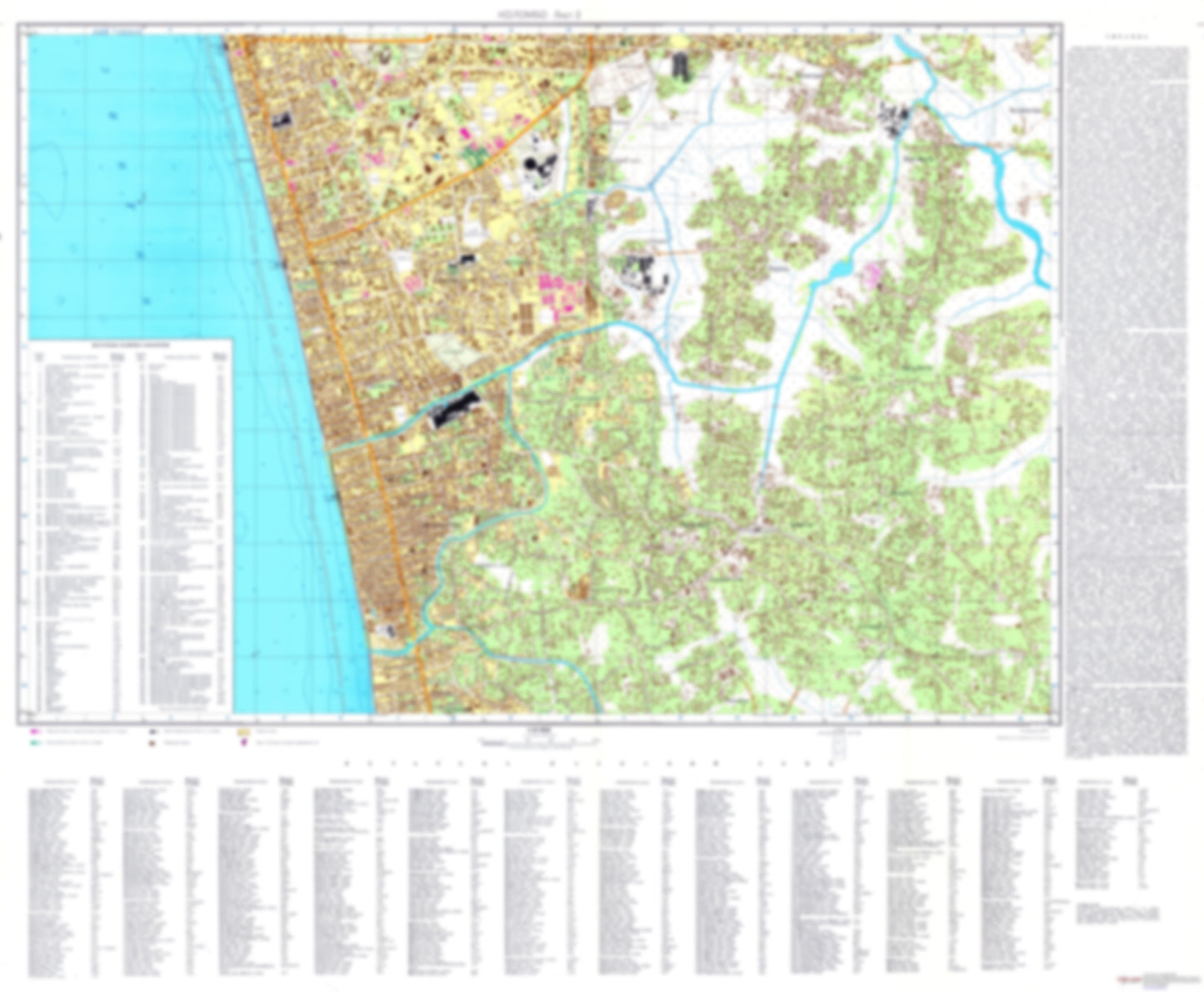 Colombo 2 (Sri Lanka) - Soviet Military City Plans