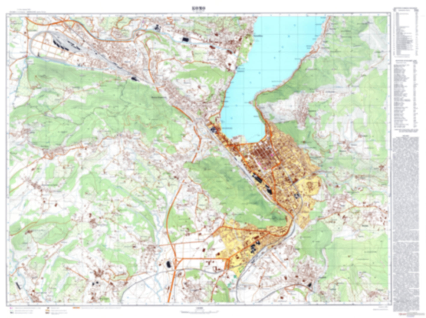 Como (Italy) - Soviet Military City Plans