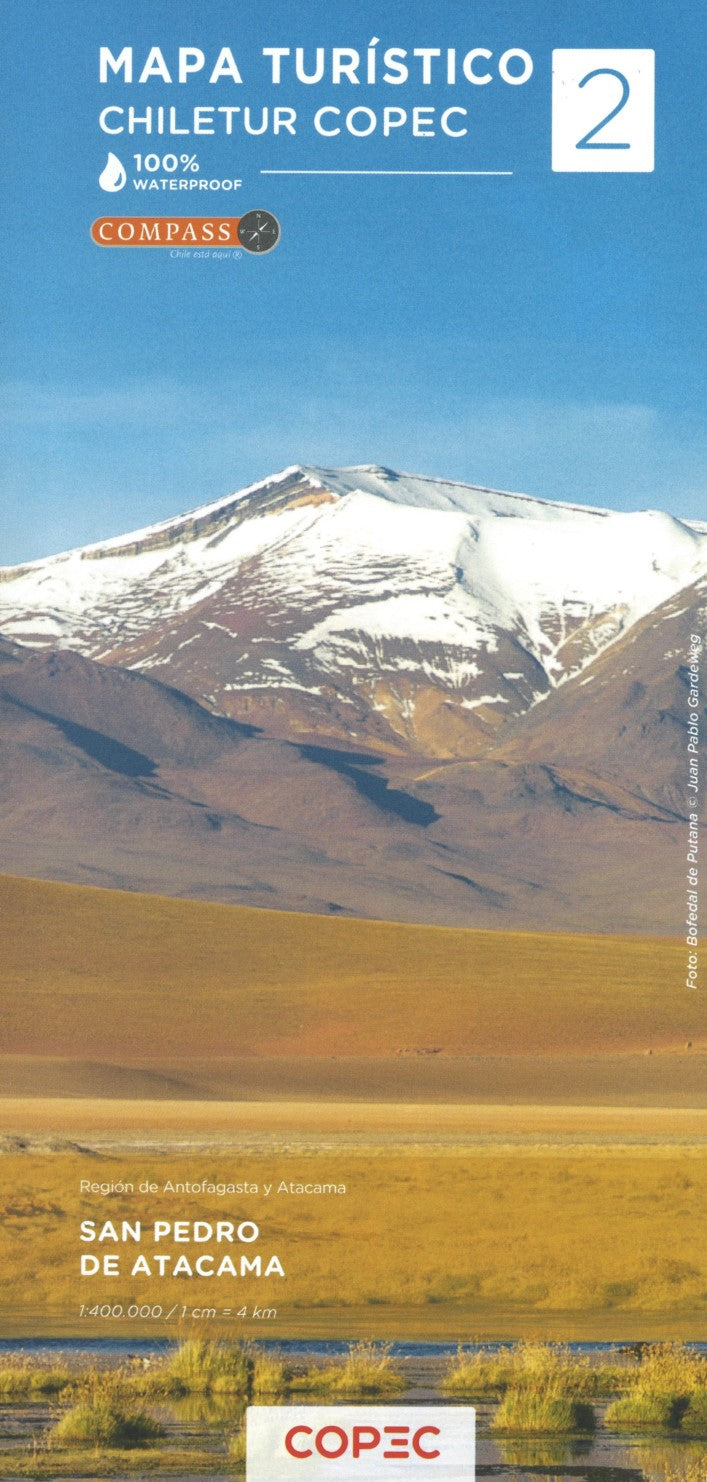 San Pedro de Atacama (Antofagasta & Atacama) - Chile Tourist Road Map #2