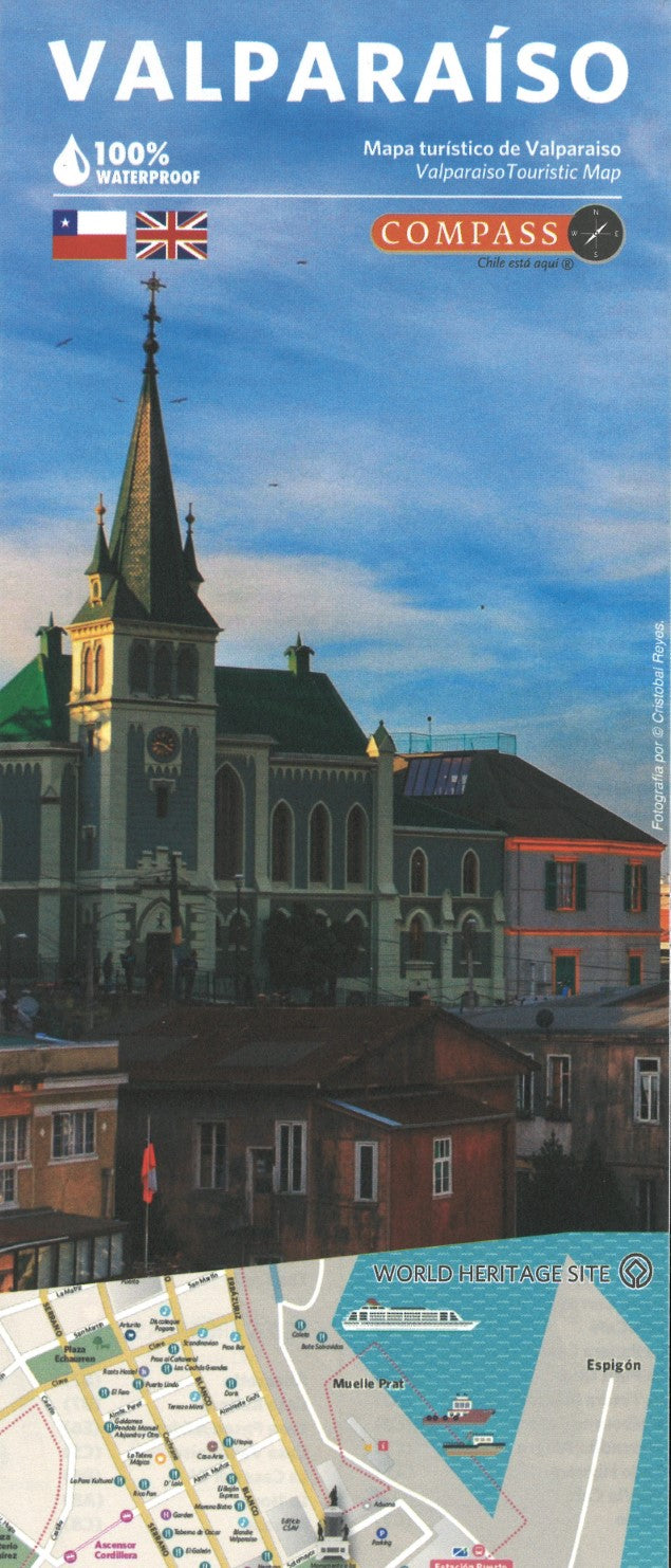 Valparaiso : Mapa turistica de Valparaiso = Valparaiso : Valparaiso Touristic map