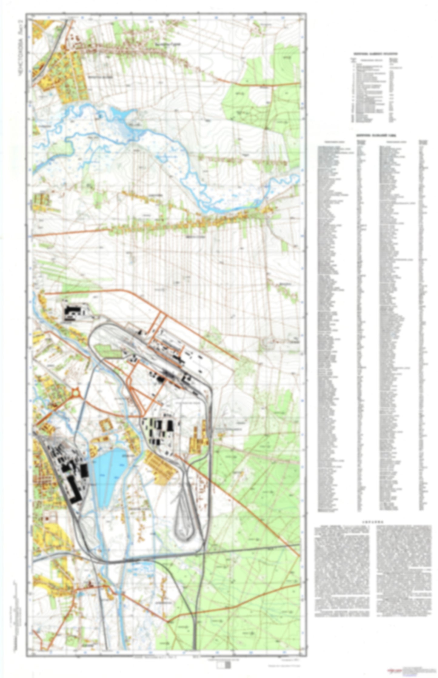 Czestochowa 2 (Poland) - Soviet Military City Plans