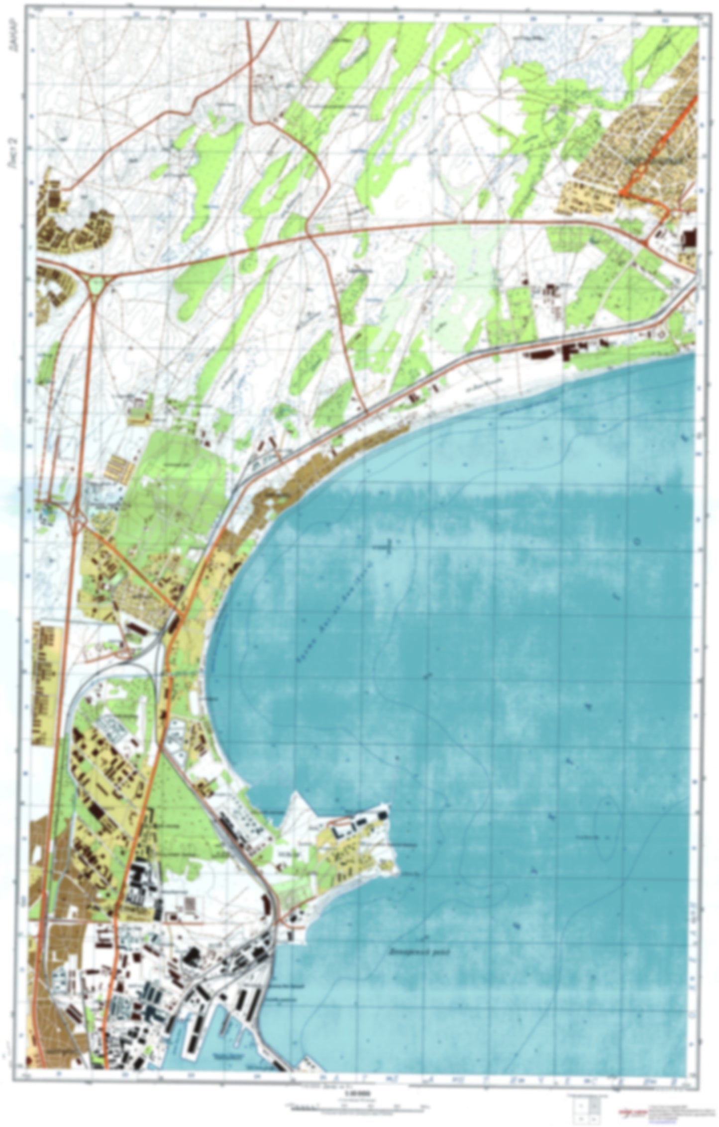 Dakar 2 (Senegal) - Soviet Military City Plans