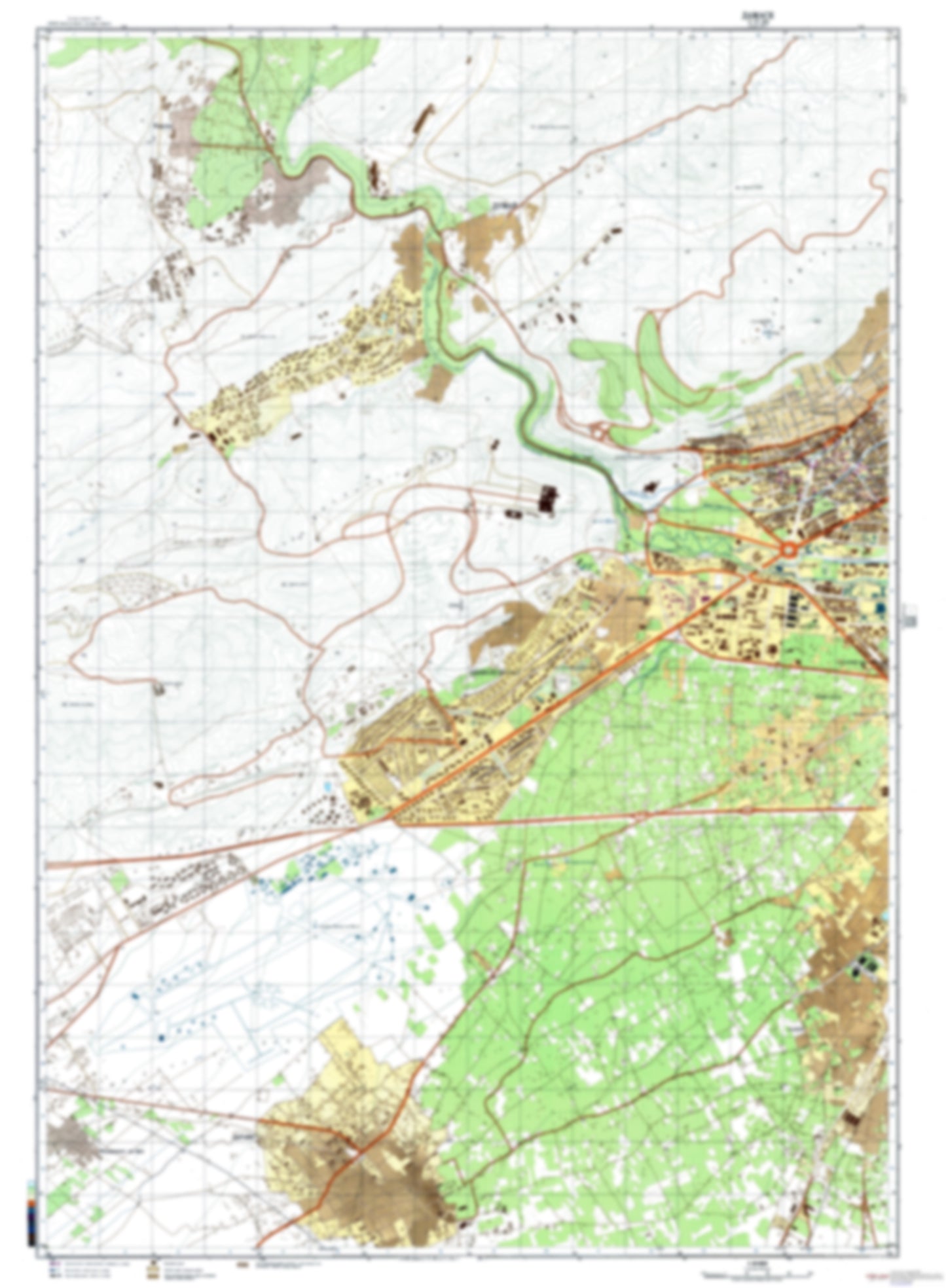 Damascus 1 (Syria) - Soviet Military City Plans