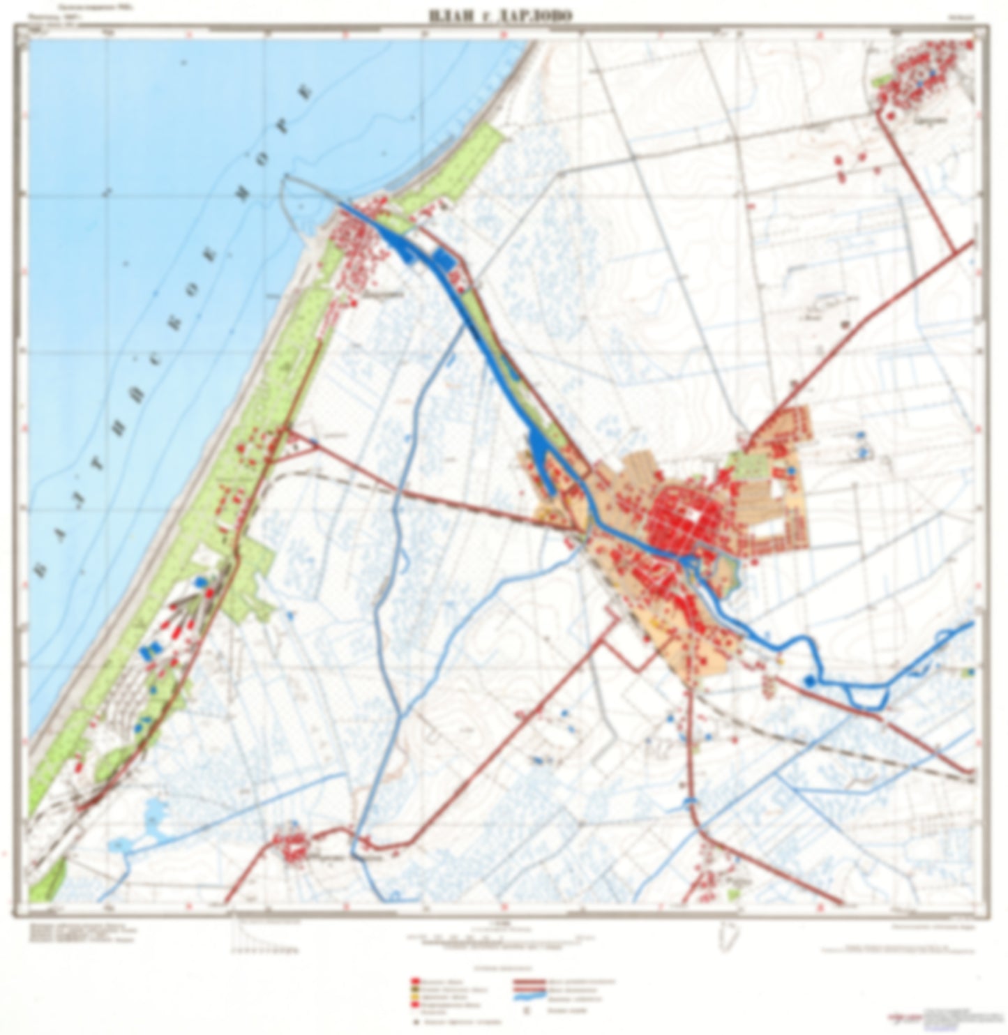 Darlowo (Poland) - Soviet Military City Plans
