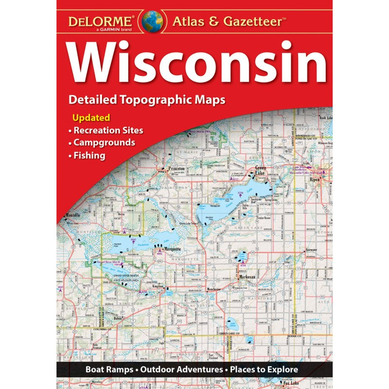 Wisconsin, Atlas and Gazetteer