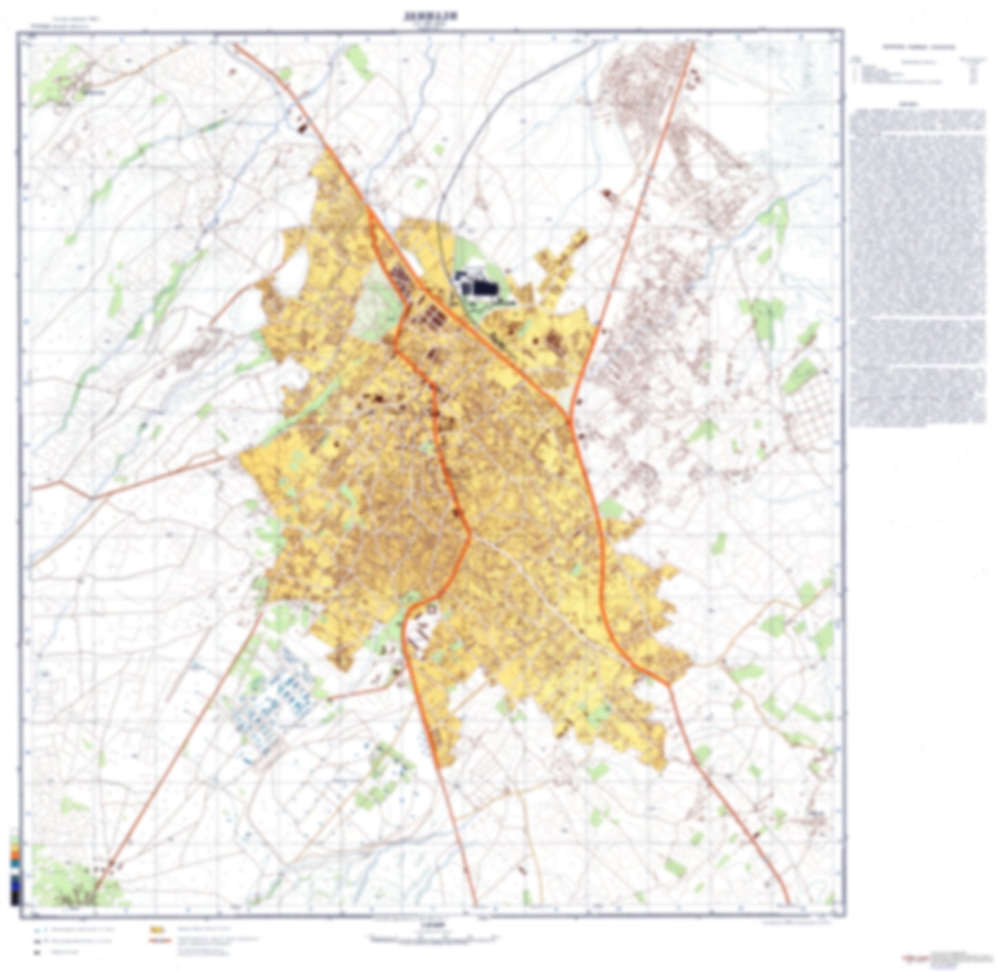 Denizli (Turkey) - Soviet Military City Plans