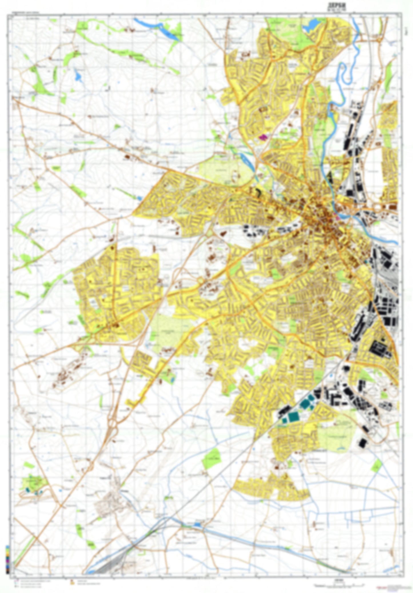 Derby 1 (UK) - Soviet Military City Plans