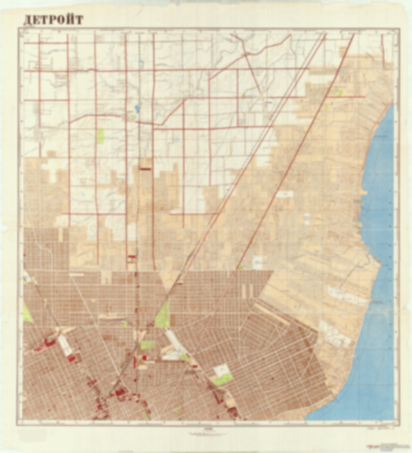 Detroit, MI 2 (USA) - Soviet Military City Plans