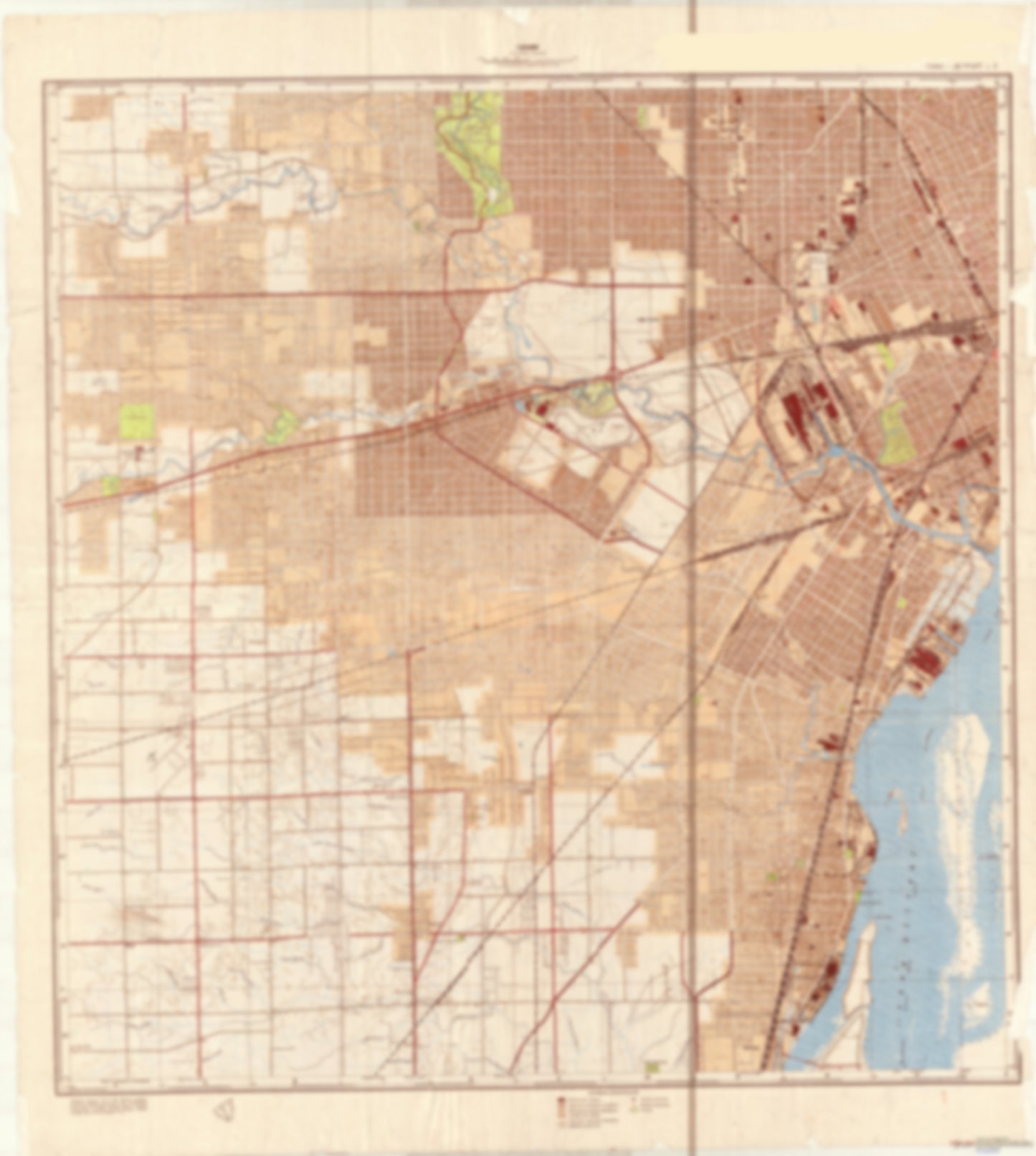 Detroit, MI 3 (USA) - Soviet Military City Plans
