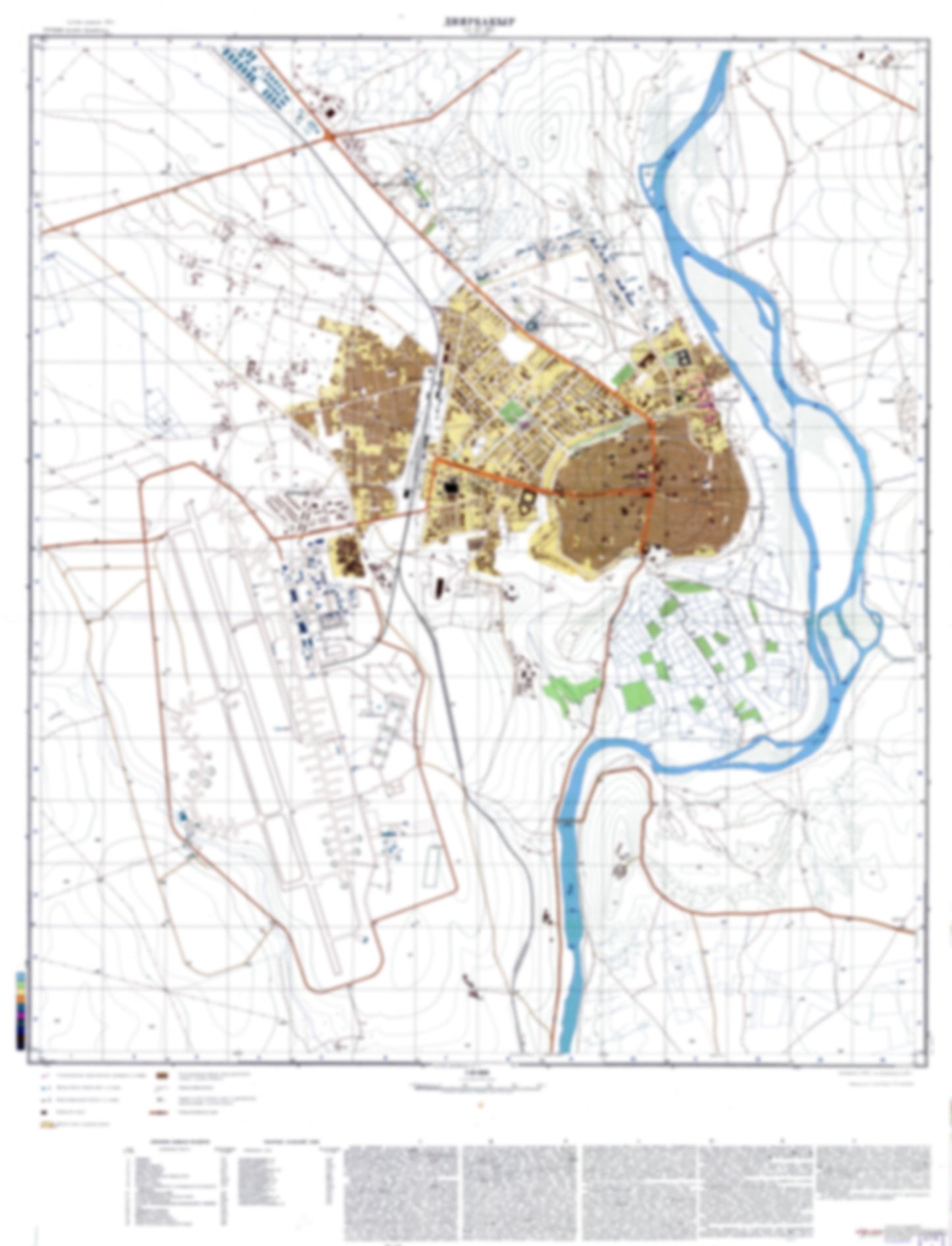 Diyarbakir (Turkey) - Soviet Military City Plans