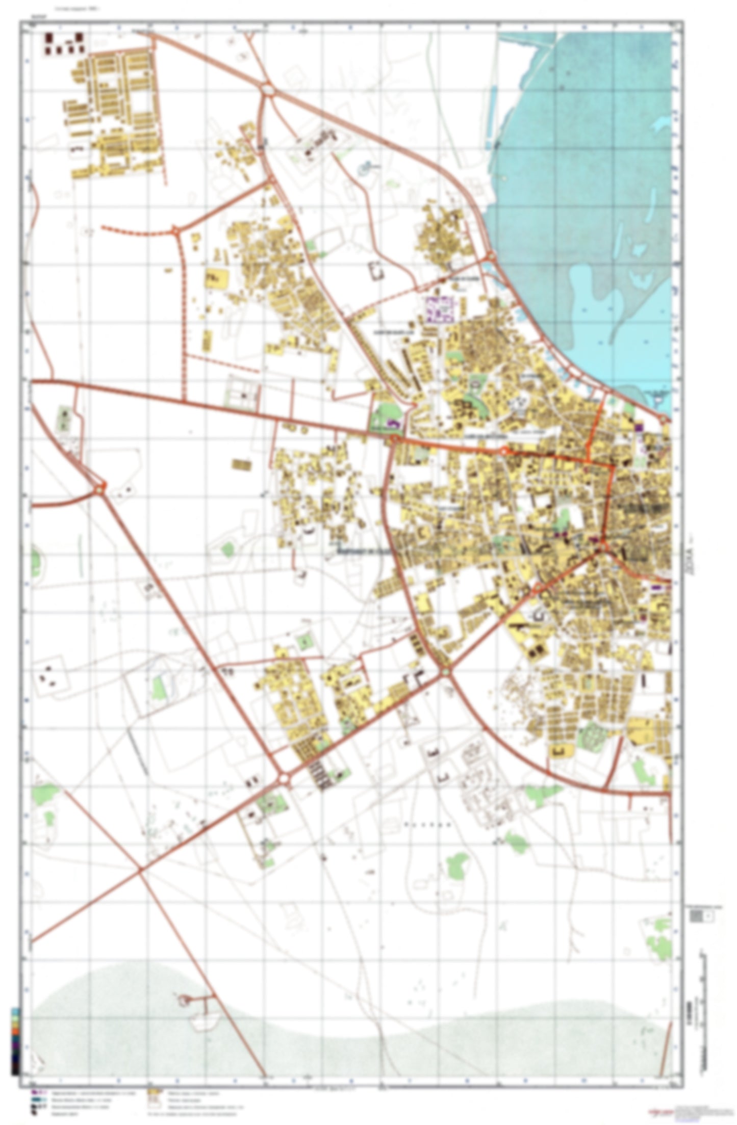Doha 1 (Qatar) - Soviet Military City Plans