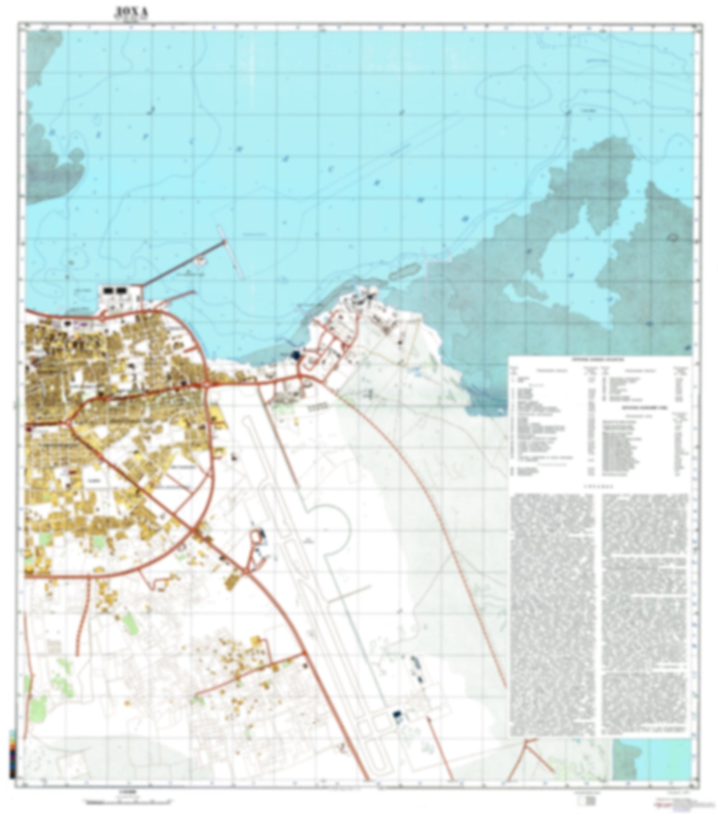 Doha 2 (Qatar) - Soviet Military City Plans