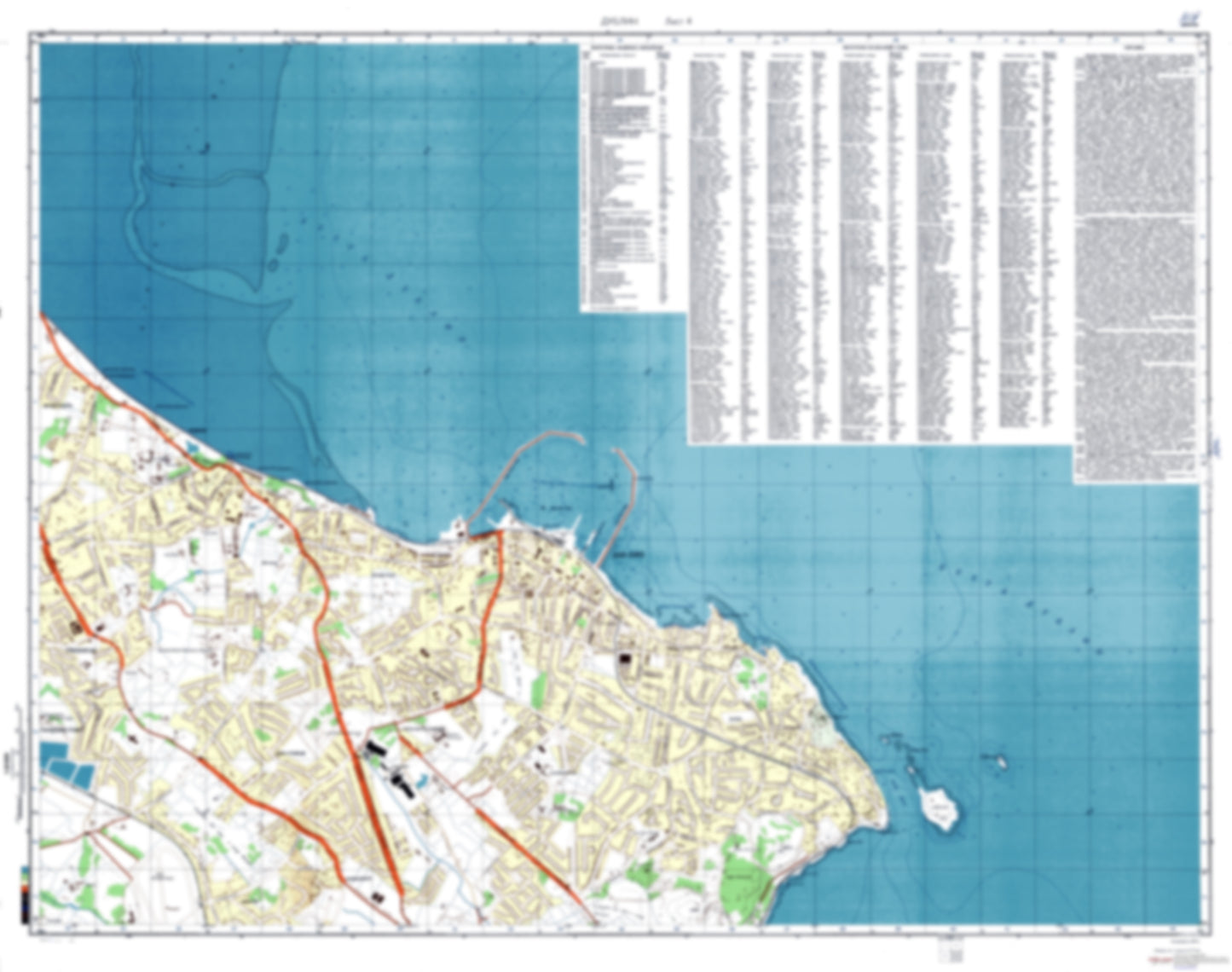 Dublin 4 (Ireland) - Soviet Military City Plans