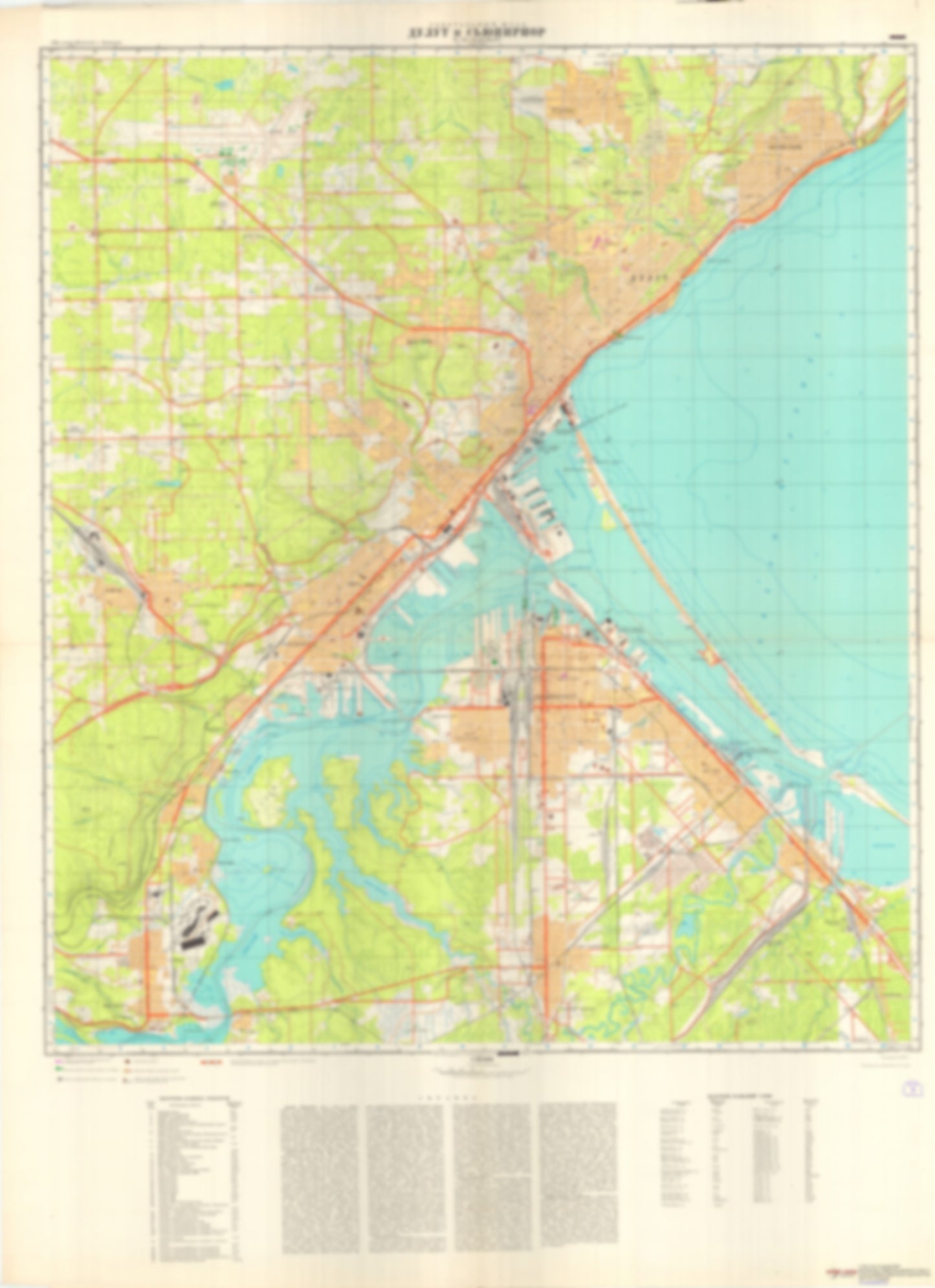 Duluth, MN, Superior, WI (USA) - Soviet Military City Plans