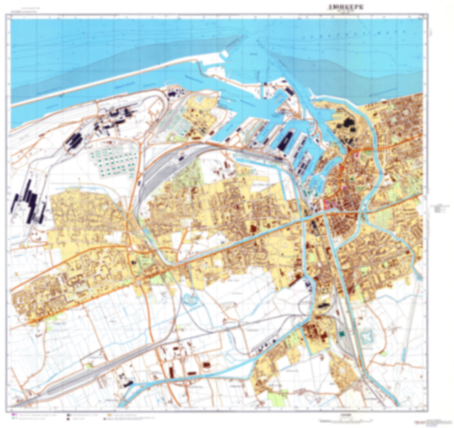 Dunkerque 1 (France) - Soviet Military City Plans