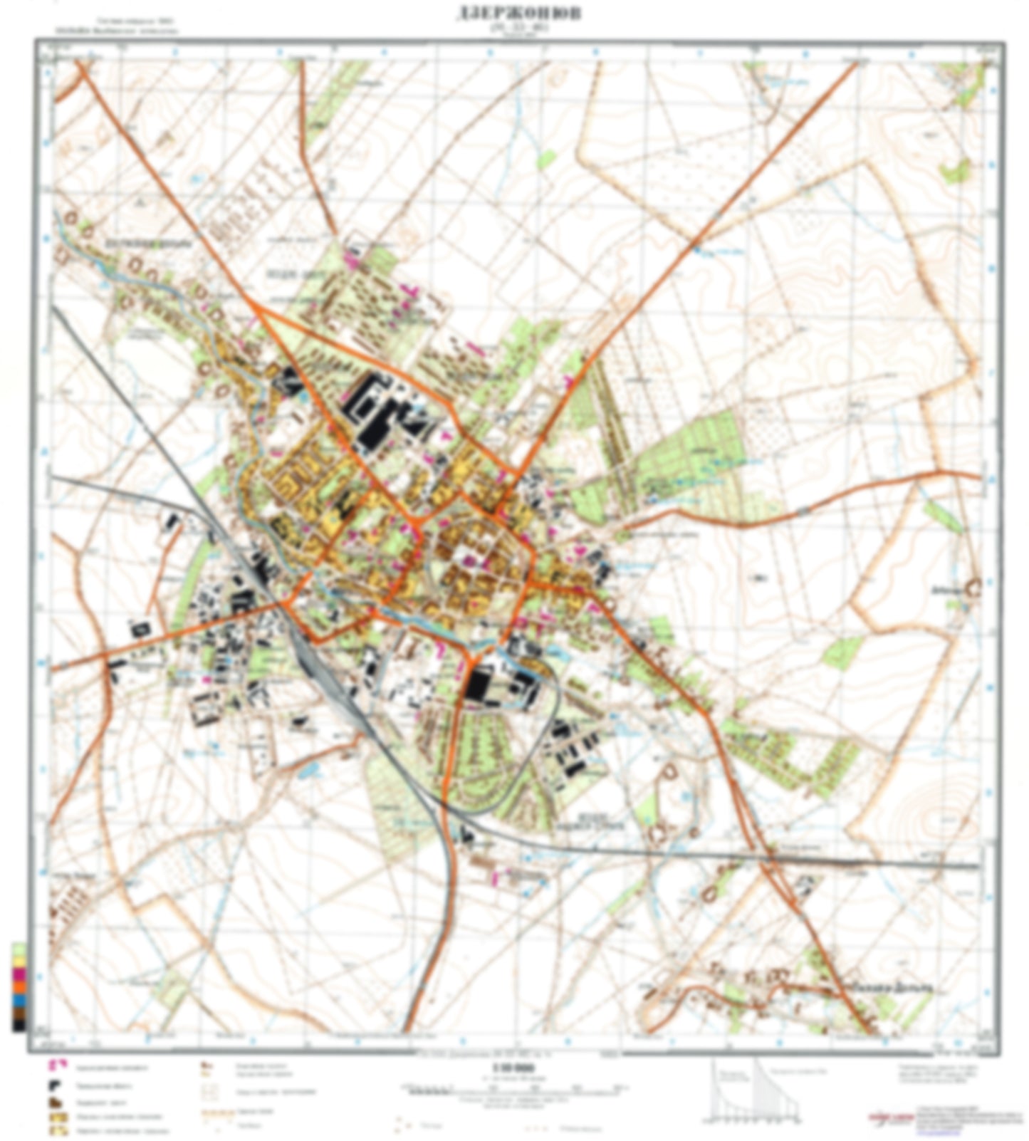Dzierzoniow (Poland) - Soviet Military City Plans
