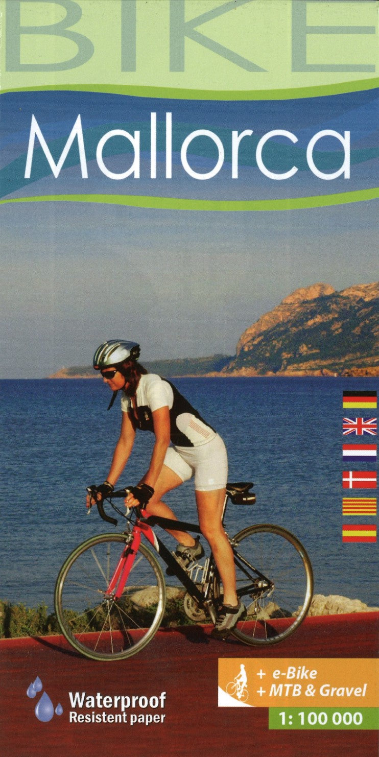 Mallorca, Spain Waterproof Bike Map