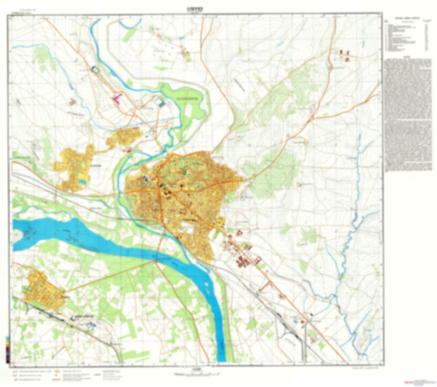 Edirne (Turkey) - Soviet Military City Plans