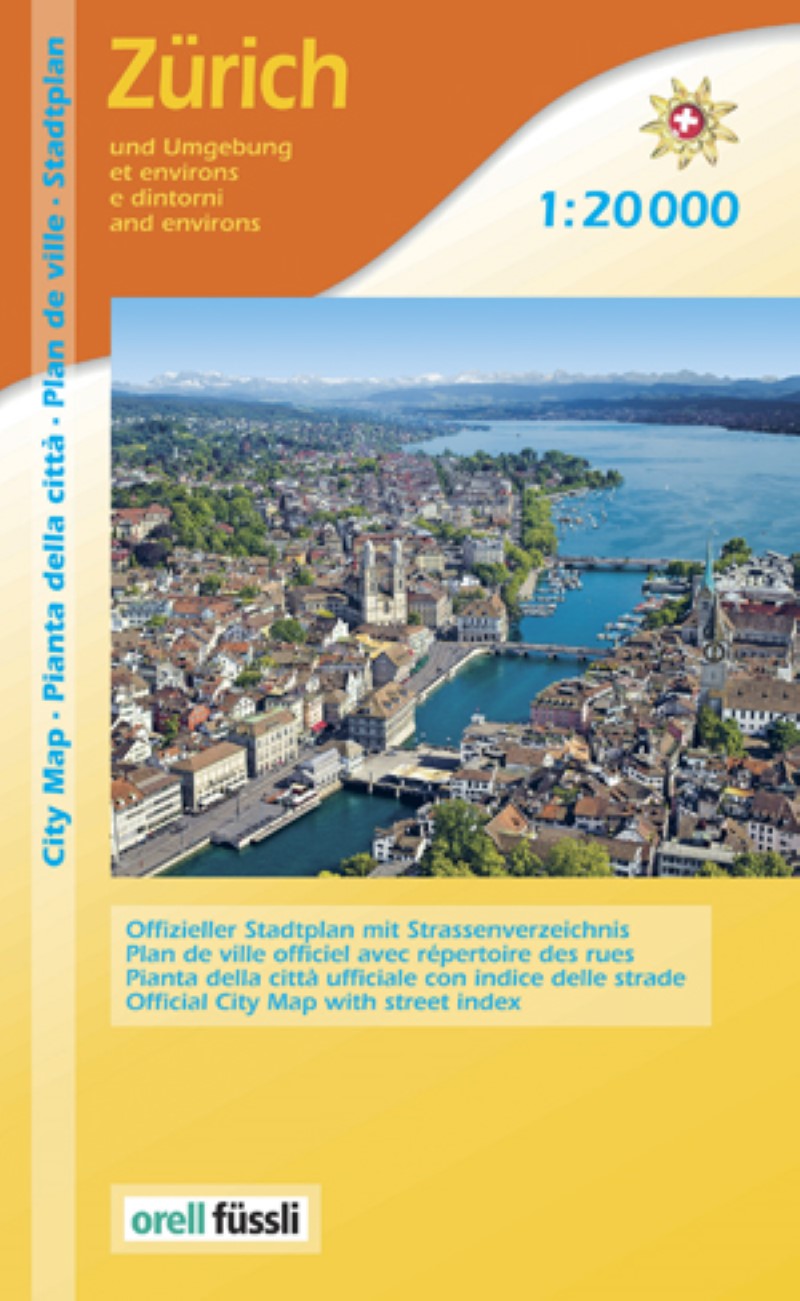 Zürich : und umbegung = Zürich : et environs = Zürich : e dintorni = Zürich : and environs