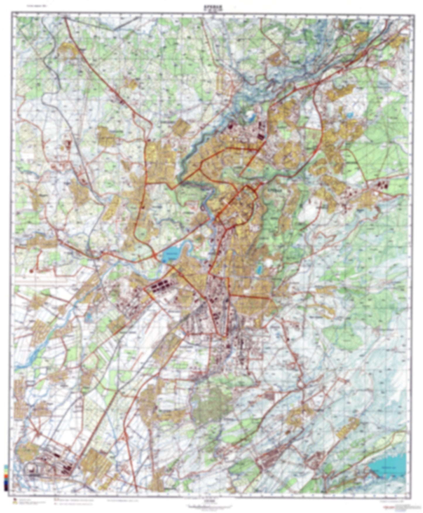 Yerevan (Armenia) - Soviet Military City Plans