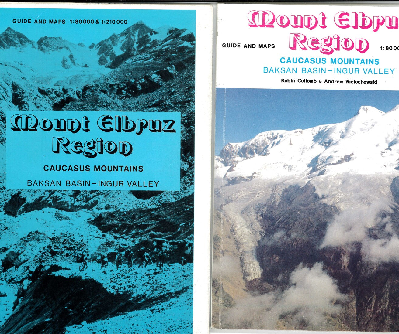 Mount Elbruz Region Guide and Maps : Baskin Basin - Ingur Valley