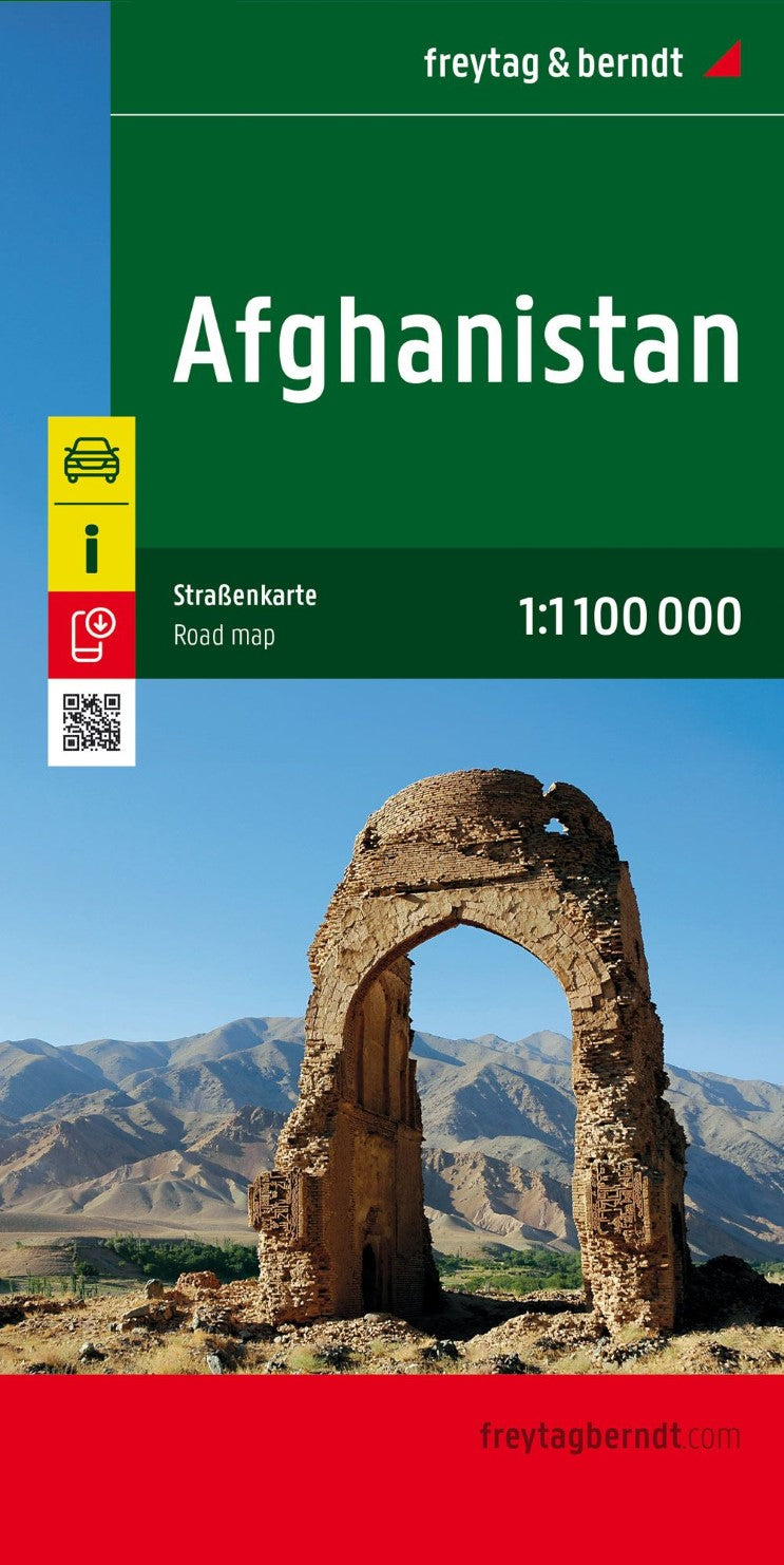 Afghanistan Road Map 1:1 100 000