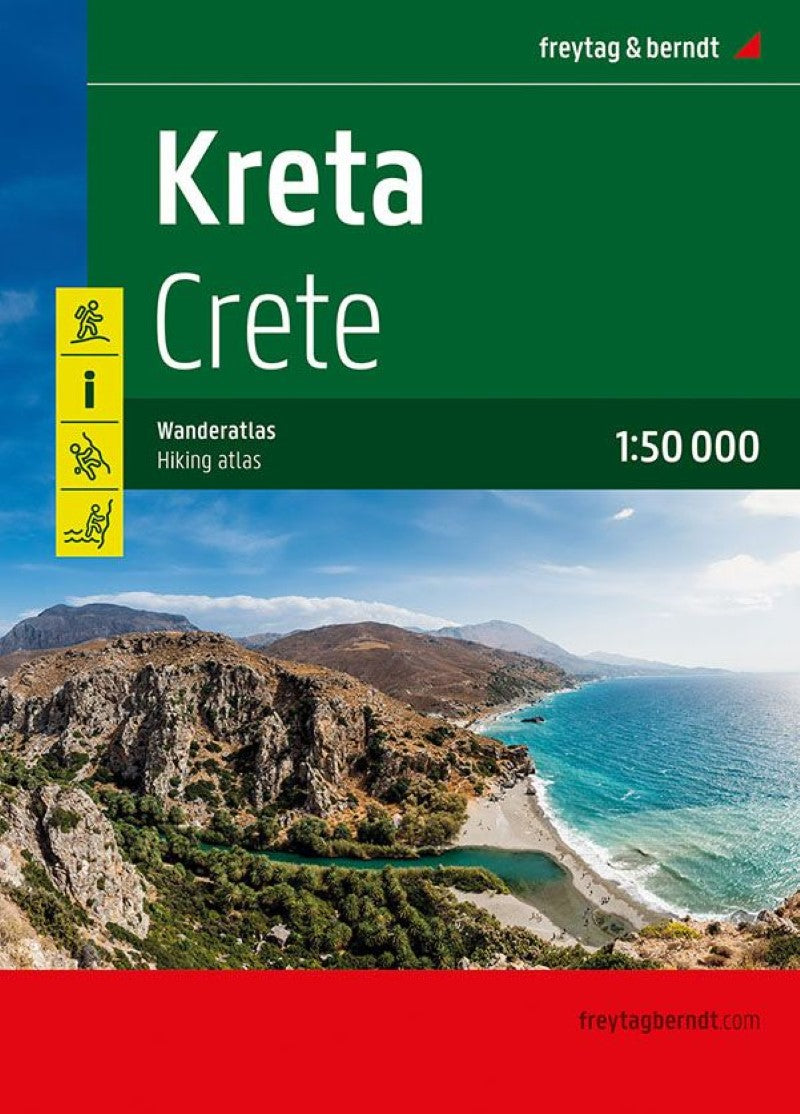 Crete Hiking Atlas 1:50,000