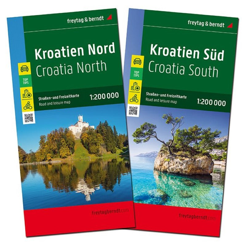 Croatia, road map set 1:200,000