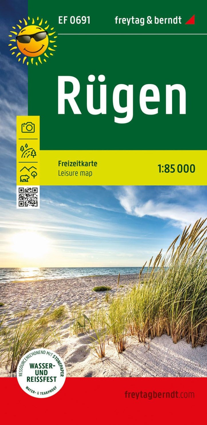 Rügen Leisure Map, 1:85,000