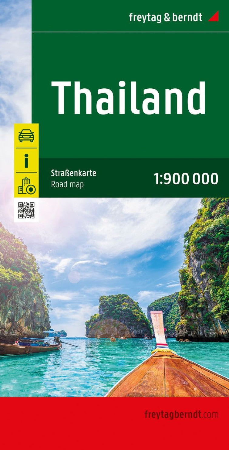 Thailand, road map 1:900,000