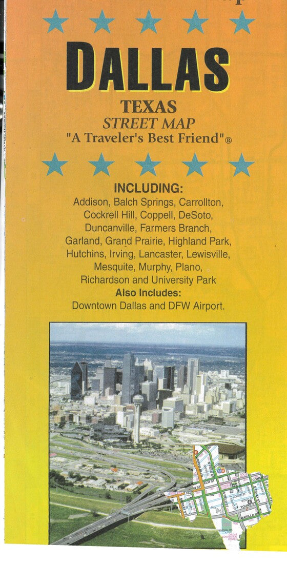 Dallas, Texas Street Map