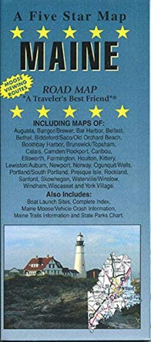 Maine State Map