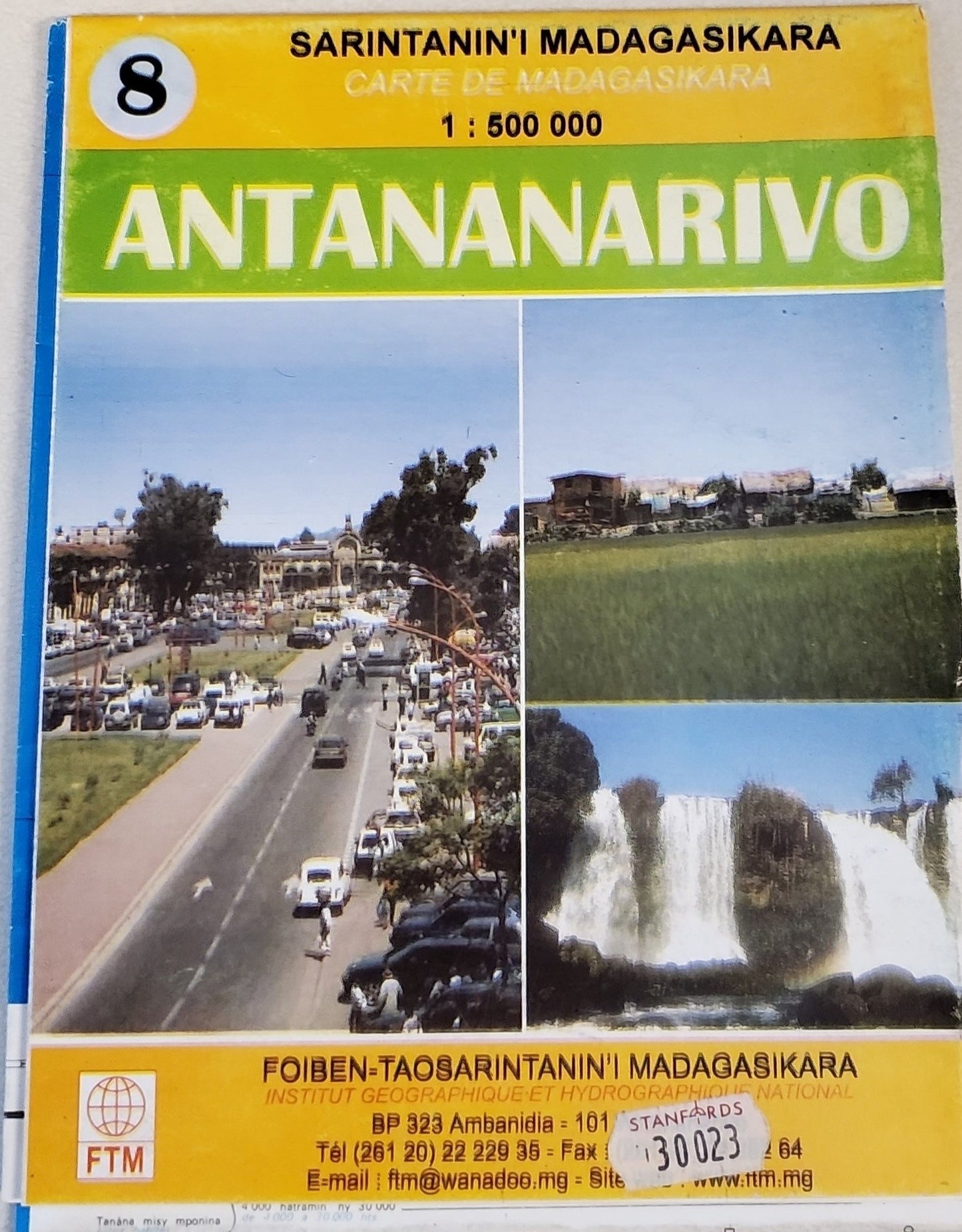 Antananarivo : carte de Madagasikara sheet 8